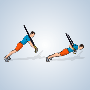 TRX Développé pectoral - chest press