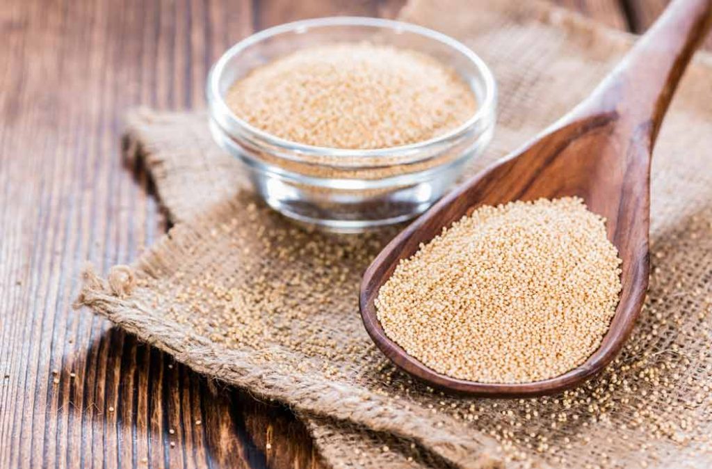 Protéines Végétales dans les graines d'Amarante