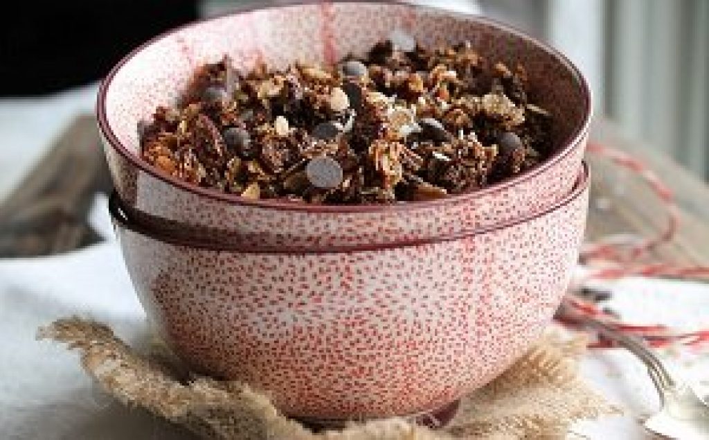 Granola chocolat noix de coco