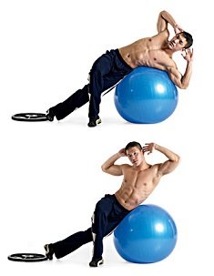 crunch-lateral-ballon-exercice
