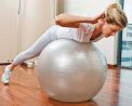 Exercices pour muscler le dos avec ballon de gym