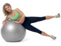 Exercices pour muscler les jambes avec ballon de gym