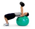 Exercices pour muscler les pectoraux avec ballon de gym