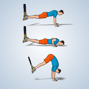 TRX Push-Up Pike