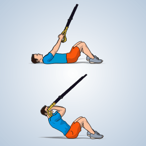 TRX Crunch + Curl