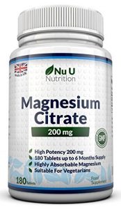 Citrate de magnésium Nu U Nutrition