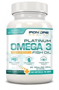 Oméga 3 Platinum Fish Oil Iron Ore Health