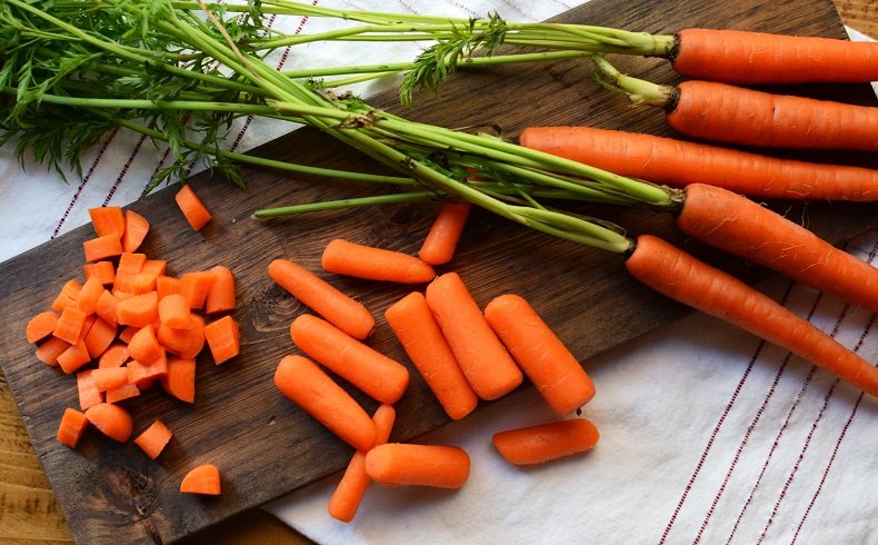 Fibres dans les carottes