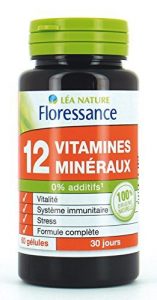 Floressance 12 Vitamines/Minéraux Gélule 39 g
