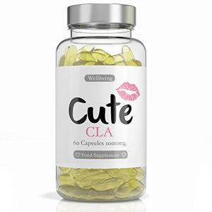 Gelules De CLA - brûleur de graisse naturel - Chaque gélule contient 1000 mg d'Acide Linoléique Conjugué - Complément alimentaire pour maigrir et avoir un ventre plat - Guide pour perdre du poids offert